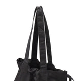 ビューティフルピープル トートバッグ レディース メンズ 大きめ A4 beautiful people バッグ トート 軽量 巾着 サブバッグ おしゃれ ブランド 大人 刺繍 コットン 綿 contour logo gathering tote bag 612012