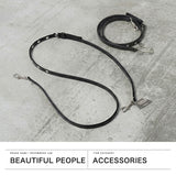 ビューティフルピープル ショルダーストラップ レディース beautiful people ライダース ストラップ おしゃれ 本革 レザー 大人 ブランド ショルダー 日本製 excerption riders leather strap 511975