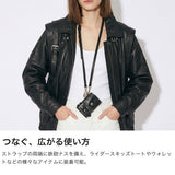 ビューティフルピープル ショルダーストラップ レディース beautiful people ライダース ストラップ おしゃれ 本革 レザー 大人 ブランド ショルダー 日本製 excerption riders leather strap 511975