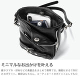 ビューティフルピープル ショルダーバッグ レディース メンズ 斜めがけバッグ beautiful people ライダース バッグ サコッシュ ミニ 斜めがけ 小さめ 本革 ブランド 日本製 excerption riders sacoche 612006
