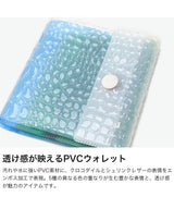 ビューティフルピープル 三つ折り財布 レディース かわいい beautiful people 財布 ブランド 折り財布 ミニ財布 小さめ ミニ コンパクト クリア おしゃれ 透け感 小銭入れ 日本製 nothing to hide apple card wallet 511992