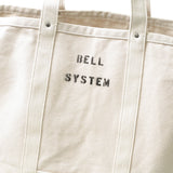 BELL SYSTEM トートバッグ メンズ レディース 大容量 ベル システム バッグ A4 B4 大人 コットン 帆布 綿 肩掛け コールバッグ キャンバス ツールバッグ ノンウォッシュ キャンバスツールバッグLロング BS262G02