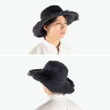 CA4LA ハット レディース メンズ カシラ 帽子 バケットハット 深め 春 夏 春夏 UV UVカット つば広 洗える 紫外線対策 大人 ブランド おしゃれ デニム 綿 カジュアル 日本製 BASABASA DENIM LONG COH-00010