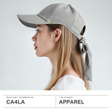 CA4LA キャップ 帽子 レディース 浅め カシラ リボンキャップ 日除け帽子 ブランド おしゃれ つば広 黒 リボン 可愛い カジュアル 女性 大人 日焼け対策 春夏 秋冬 春 夏 秋 冬 日本製 LALA CAP S TKU-00394