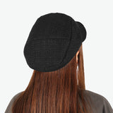 CA4LA 帽子 レディース メンズ 秋冬 秋 冬 カシラ おしゃれ ブランド マリンキャップ セーラーキャップ ツイード UVカット 紫外線対策 洗える シンプル かわいい カジュアル 日本製 MARINES TWEED 3 COH00025