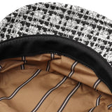 CA4LA 帽子 レディース メンズ 秋冬 秋 冬 カシラ おしゃれ ブランド マリンキャップ セーラーキャップ ツイード UVカット 紫外線対策 洗える シンプル かわいい カジュアル 日本製 MARINES TWEED 3 COH00025