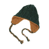 CA4LA ニット帽 レディース メンズ 耳あて 帽子 秋冬 冬 防寒 カシラ ブランド おしゃれ ゆったり ニット ワッチ リバーシブル エクストラファインウール 耳 イヤーフラップ 日本製 MOLE FLAP WATCH RV DOU02041