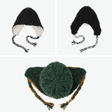 CA4LA ニット帽 レディース メンズ 耳あて 帽子 秋冬 冬 防寒 カシラ ブランド おしゃれ ゆったり ニット ワッチ リバーシブル エクストラファインウール 耳 イヤーフラップ 日本製 MOLE FLAP WATCH RV DOU02041