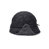 CA4LA ハット メンズ レディース 秋冬 カシラ 帽子 ブランド フライトキャップ 耳当て付き リバーシブル 耳あて シンプル カジュアル 防寒 撥水 キルティング ボア キルト 大人 日本製 HK FLAP JET HAT RV DOU02044