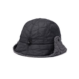 CA4LA ハット メンズ レディース 秋冬 カシラ 帽子 ブランド フライトキャップ 耳当て付き リバーシブル 耳あて シンプル カジュアル 防寒 撥水 キルティング ボア キルト 大人 日本製 HK FLAP JET HAT RV DOU02044