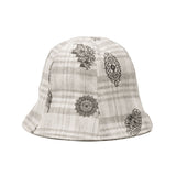 CA4LA ハット レディース 秋冬 秋 冬 カシラ 帽子 チューリップハット おしゃれ ブランド かわいい 可愛い レース モチーフ すずらん 花 刺繍 リボン ゴム フィット 日本製 LILY OF THE VALLEY KTZ02627