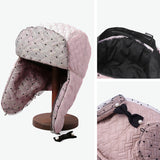 CA4LA 帽子 レディース 秋冬 秋 冬 カシラ ブランド おしゃれ 防寒 飛行帽 フライトキャップ イヤーフラップ チュール ドット リボン パール キルティング キルト ガーリー かわいい 日本製 NOSTALGIA KTZ02629