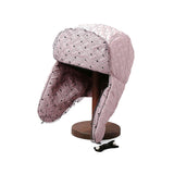 CA4LA 帽子 レディース 秋冬 秋 冬 カシラ ブランド おしゃれ 防寒 飛行帽 フライトキャップ イヤーフラップ チュール ドット リボン パール キルティング キルト ガーリー かわいい 日本製 NOSTALGIA KTZ02629