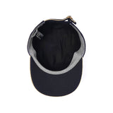 CA4LA キャップ レディース 深め カシラ 帽子 ブランド おしゃれ かわいい 可愛い つば 長め カジュアル きれいめ パイピング ゴールド ワンポイント 女性 大人 日焼け対策 6パネル 日本製 HK CAP7 KTZ02645