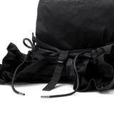 CA4LA 帽子 ハット レディース つば広 洗濯機 カシラ ブランド おしゃれ UVカット 遮光 遮熱 撥水 防風 日よけ 日本製 秋 冬 可愛い リボン 手洗い 洗濯可 ポケッタブル フード ナイロン CLARISSE SHK01256