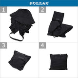 CA4LA 帽子 ハット レディース つば広 洗濯機 カシラ ブランド おしゃれ UVカット 遮光 遮熱 撥水 防風 日よけ 日本製 秋 冬 可愛い リボン 手洗い 洗濯可 ポケッタブル フード ナイロン CLARISSE SHK01256