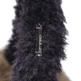 CA4LA イヤーマフ 耳当て 防寒 大人 レディース コンパクト 秋冬 秋 冬 カシラ おしゃれ イヤマフ ブランド 可愛い もこもこ 暖かい ツートン バイカラー ヒョウ柄 フェイクファー 日本製 NAGI 5 SHK01263