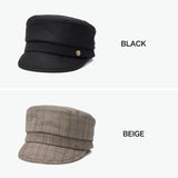 CA4LA 帽子 キャスケット レディース 秋冬 秋 冬 カシラ おしゃれ ブランド 大きめサイズ ハンチング 大人 手洗い 洗濯機 洗濯可 UVカット 日本製 チェック ウール混 可愛い シンプル キャップ MAT PATTERN TAM02718