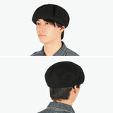 CA4LA ベレー帽 メンズ レディース 大きめ カシラ 帽子 おしゃれ シンプル かわいい ベレー ウール 秋冬 秋 冬 ベーシック 大人 ゆったり シルエット 深め 大きい ユニセックス 日本製 DANNY TOZ00128