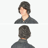 CA4LA バケットハット メンズ レディース カシラ 帽子 ハット ブランド 秋冬 秋 冬 耳あて イヤーフラップ 防寒 おしゃれ 縮絨加工 ウール メランジニット 日本製 CA4LA ATELIER CF BASQUE EARFLAP HAT ZKN02574