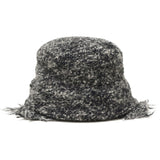 CA4LA バケットハット メンズ レディース カシラ 帽子 ハット ブランド 秋冬 秋 冬 耳あて イヤーフラップ 防寒 おしゃれ 縮絨加工 ウール メランジニット 日本製 CA4LA ATELIER CF BASQUE EARFLAP HAT ZKN02574