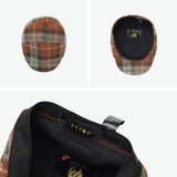 CA4LA ハンチング メンズ レディース カシラ 帽子 ハンチング帽 チェック 柄 総柄 秋冬 ウール マラリウス社 英国 保温 通気性 カジュアル おしゃれ 上品 大人 軽量 ユニセックス 日本製 CHECK HUN AW4 ZKN02595