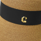 CA4LA クロッシェ 帽子 ハット レディース 麦わら 深め 夏用 カシラ 春夏 春 夏 おしゃれ 麦 カジュアル 上品 きれいめ 女性 リボン ペーパー ダウンブリム 日本製 Main Collection CAMILA6 KTZ02690