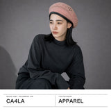 CA4LA ベレー帽 帽子 メンズ レディース 春夏 夏用 カシラ 春 夏 麻 ブランド 大きめ UVカット 手洗い おしゃれ カジュアル 女性 男性 かわいい 日本製 Main Collection CF POLLEN SHK01305