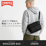 CAMPER ショルダーバッグ レディース メンズ 斜めがけ 軽量 カンペール ブランド 小さめ ポケット 肩掛け 横型 コンパクト スマート おしゃれ フラップ シンプル カジュアル 無地 かっこいい A5 Pio ピオ 5132439