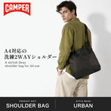 CAMPER ショルダーバッグ メンズ レディース ブランド 軽量 カンペール 斜め掛け トート おしゃれ かっこいい ショルダー 肩掛け ハンドル 手提げ モード 大人 シンプル 黒 2WAY A4 Paquito パキート 5133240
