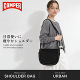 CAMPER ショルダーバッグ レディース メンズ カンペール 斜めがけ 大人 上品 ブランド 軽量 普段使い お出掛け おしゃれ ショルダー 肩掛け シンプル きれいめ ロゴ 黒 コンパクト A5 Mouna モウナ 5287742