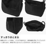 CAMPER ショルダーバッグ メンズ レディース ブランド 軽量 軽い カンペール 斜めがけバッグ おしゃれ ショルダー 肩掛け 大きめ 横型 大人 シンプル ナイロン 上品 きれいめ 黒 A4 Mouna モウナ 5287842