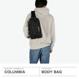 コロンビア ボディバッグ メンズ レディース 軽量 Columbia ショルダーバッグ 大きめ ブランド ワンショルダーバッグ 縦型 おしゃれ カジュアル シンプル 撥水 B5 5.2L Juno Forest BODY BAG PU8783