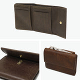 カクタ 三つ折り財布 メンズ レディース (CACT'A) 財布 ブランド 本革 三つ折り ミニ財布 革 レザー ボックス型小銭入れ コンパクト カード 小さい おしゃれ 折り財布 大人 革財布 ミニ HABANA SMALL WALLET 2046