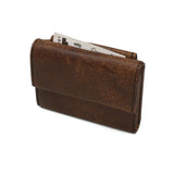 カクタ 三つ折り財布 メンズ レディース (CACT'A) 財布 ブランド 本革 三つ折り ミニ財布 革 レザー ボックス型小銭入れ コンパクト カード 小さい おしゃれ 折り財布 大人 革財布 ミニ HABANA SMALL WALLET 2046