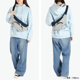 【日本正規品】 チャムス ボディバッグ メンズ レディース ウエスト バッグ CHUMS 横型 斜めがけ ショルダーバッグ 軽量 撥水 アウトドア 旅行 A5 SWEAT NYLON ファニーパックスウェットナイロン CH60-3973