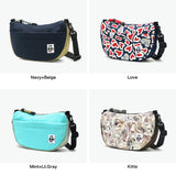 【日本正規品】 チャムス ショルダーバッグ メンズ レディース ブランド 斜めがけバッグ CHUMS ショルダー バッグ 斜めがけ 小さめ 軽量 撥水 SWEAT NYLON ミニバナナショルダースウェットナイロン CH60-3609