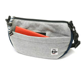 【日本正規品】 チャムス ショルダーバッグ メンズ レディース ブランド 斜めがけバッグ CHUMS ショルダー バッグ 斜めがけ 小さめ 軽量 撥水 SWEAT NYLON ミニバナナショルダースウェットナイロン CH60-3609