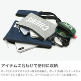 【日本正規品】 チャムス ポーチ メンズ レディース 小物入れ ブランド 小さめ おしゃれ 可愛い CHUMS ショルダー コインケース 撥水 SWEAT NYLON 3Pショルダーポーチスウェットナイロン CH60-3625