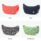 【日本正規品】 チャムス ショルダーバッグ 斜めがけ メンズ レディース ブランド 軽量 軽い CHUMS バッグ おしゃれ 撥水 ラウンド型 カジュアル 斜め掛け ショルダー 12L B5 バナナショルダーバッグスウェット CH60-3937