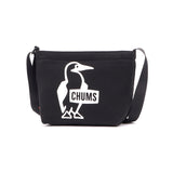 【日本正規品】 チャムス ショルダーバッグ メンズ レディース 斜めがけバッグ CHUMS バッグ 小さめ 斜めがけ ブランド 軽量 大人 ミニショルダー SWEAT ブービープリントショルダーバッグスウェット CH60-3980