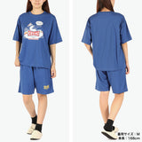 【日本正規品】 チャムス ルームウェア メンズ レディース パンツ セットアップ CHUMS Tシャツ ショートパンツ 春夏 夏 上下 半袖 かわいい ハーフパンツ 巾着 3点セット CHUMS HOME Chillax Wear Set CH01-2551