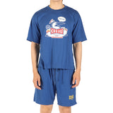 【日本正規品】 チャムス ルームウェア メンズ レディース パンツ セットアップ CHUMS Tシャツ ショートパンツ 春夏 夏 上下 半袖 かわいい ハーフパンツ 巾着 3点セット CHUMS HOME Chillax Wear Set CH01-2551