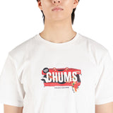 【日本正規品】 チャムス Tシャツ メンズ レディース 半袖 ブランド CHUMS 綿 100% ロゴ グラフィックTシャツ プリント かわいい かっこいい カジュアル 中厚地 チャムスピザボックスTシャツ CH01-2518