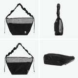 【日本正規品】 チャムス ショルダーバッグ メンズ レディース 大きめ 斜め掛け ブランド CHUMS バッグ A4 20L 軽量 軽い 大人 メッシュ ドローコード アウトドア Mesh Drawcord Shoulder Bag CH60-3930