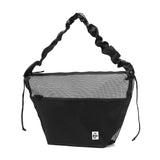 【日本正規品】 チャムス ショルダーバッグ メンズ レディース 大きめ 斜め掛け ブランド CHUMS バッグ A4 20L 軽量 軽い 大人 メッシュ ドローコード アウトドア Mesh Drawcord Shoulder Bag CH60-3930