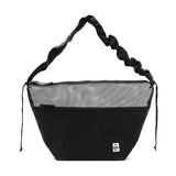 【日本正規品】 チャムス ショルダーバッグ メンズ レディース 大きめ 斜め掛け ブランド CHUMS バッグ A4 20L 軽量 軽い 大人 メッシュ ドローコード アウトドア Mesh Drawcord Shoulder Bag CH60-3930