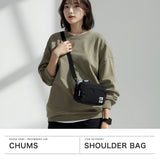 【日本正規品】 チャムス ショルダーバッグ メンズ レディース 小さめ 斜めがけバッグ CHUMS バッグ 大人 軽量 撥水 ブランド 外ポケット ミニ 2.5L ショルダーポーチスウェット Shoulder Pouch Sweat CH60-3979