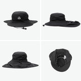 【日本正規品】 チャムス 帽子 メンズ レディース メッシュ ハット サンシェード付き CHUMS ブランド アウトドア ロゴ ナイロン 速乾 日よけ 紐付き UVカット 春夏 お出かけ Sunshade Hat CH05-1418