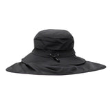 【日本正規品】 チャムス 帽子 メンズ レディース メッシュ ハット サンシェード付き CHUMS ブランド アウトドア ロゴ ナイロン 速乾 日よけ 紐付き UVカット 春夏 お出かけ Sunshade Hat CH05-1418